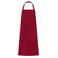 Delantal con peto JN1882. Color red.