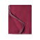 Manta polar JN1901. Color bordeaux/natural.