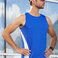 Camiseta deportiva sin mangas hombre JN305. .