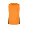 Camiseta deportiva sin mangas hombre JN305. Color orange/black.