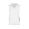 Camiseta deportiva sin mangas mujer JN315. Color white/black.