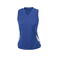 Camiseta deportiva sin mangas mujer JN315. Color royal/white.