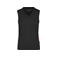 Camiseta deportiva sin mangas mujer JN315. Color black/red.