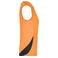 Camiseta deportiva sin mangas mujer JN315. Color orange/black.