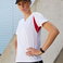 Camiseta deportiva contrastada mujer JN316. .