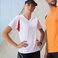 Camiseta deportiva contrastada mujer JN316. .
