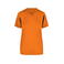 Camiseta deportiva contrastada mujer JN316. Color orange/black.
