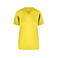 Camiseta deportiva contrastada mujer JN316. Color yellow/black.