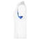 Camiseta deportiva contrastada mujer JN316. Color white/royal.