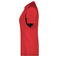 Camiseta deportiva contrastada mujer JN316. Color red/black.
