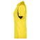 Camiseta deportiva contrastada mujer JN316. Color yellow/black.