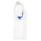 Camiseta deportiva contrastada mujer JN316. Color white/royal.