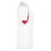 Camiseta deportiva contrastada mujer JN316. Color white/red.
