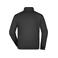 Sudadera 1/2 cremallera hombre JN352. Color black.
