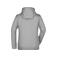 Sudadera con capucha y cremallera mujer JN354. Color sports/grey/navy.