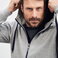 Sudadera con capucha y cremallera hombre JN355. .
