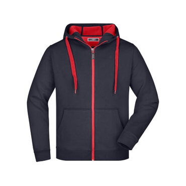 Sudadera con capucha y cremallera hombre JN355