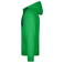 Sudadera con capucha y cremallera hombre JN355. Color fern/green.