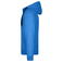Sudadera con capucha y cremallera hombre JN355. Color azur/navy.