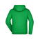 Sudadera con capucha y cremallera hombre JN355. Color fern/green.
