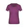 Camiseta deportiva mujer JN357. Color purple.