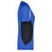 Camiseta de running mujer JN390. Color royal/black.