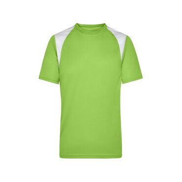 Camiseta deportiva contrastada unisex JN397