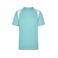 Camiseta deportiva contrastada unisex JN397. Color mint/white.