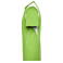 Camiseta deportiva contrastada unisex JN397. Color lime/green/white.
