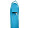 Camiseta deportiva contrastada unisex JN397. Color turquoise/white.