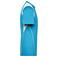 Camiseta deportiva contrastada unisex JN397. Color turquoise/white.