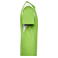 Camiseta deportiva contrastada unisex JN397. Color lime/green/white.