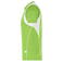 Camiseta deportiva contrastada niño Jn397k. Color lime/green/white.