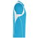 Camiseta deportiva contrastada niño Jn397k. Color turquoise/white.