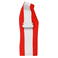 Maillot de ciclismo de manga corta mujer JN451. Color red.