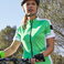 Maillot de ciclismo de manga corta mujer JN453. .