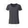 Camiseta de running mujer JN495. Color titan/black.
