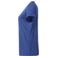 Camiseta de running mujer JN495. Color blue/melange/navy.