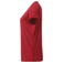 Camiseta de running mujer JN495. Color red/melange.