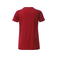 Camiseta de running mujer JN495. Color red/black.