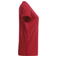 Camiseta de running mujer JN495. Color red/melange.