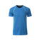 Camiseta de running hombre JN496. Color bright/blue/bright/yellow.