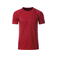 Camiseta de running hombre JN496. Color red/black.