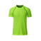 Camiseta de running hombre JN496. Color bright/green/black.