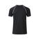 Camiseta de running hombre JN496. Color black/white.