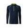 Camiseta de running manga larga hombre JN498. Color navy/bright/yellow.