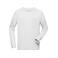 Camiseta técnica manga larga reciclada hombre JN522. Color white.
