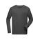 Camiseta técnica manga larga reciclada hombre JN522. Color titan.