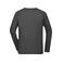Camiseta técnica manga larga reciclada hombre JN522. Color titan.