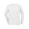 Camiseta técnica manga larga reciclada hombre JN522. Color white.